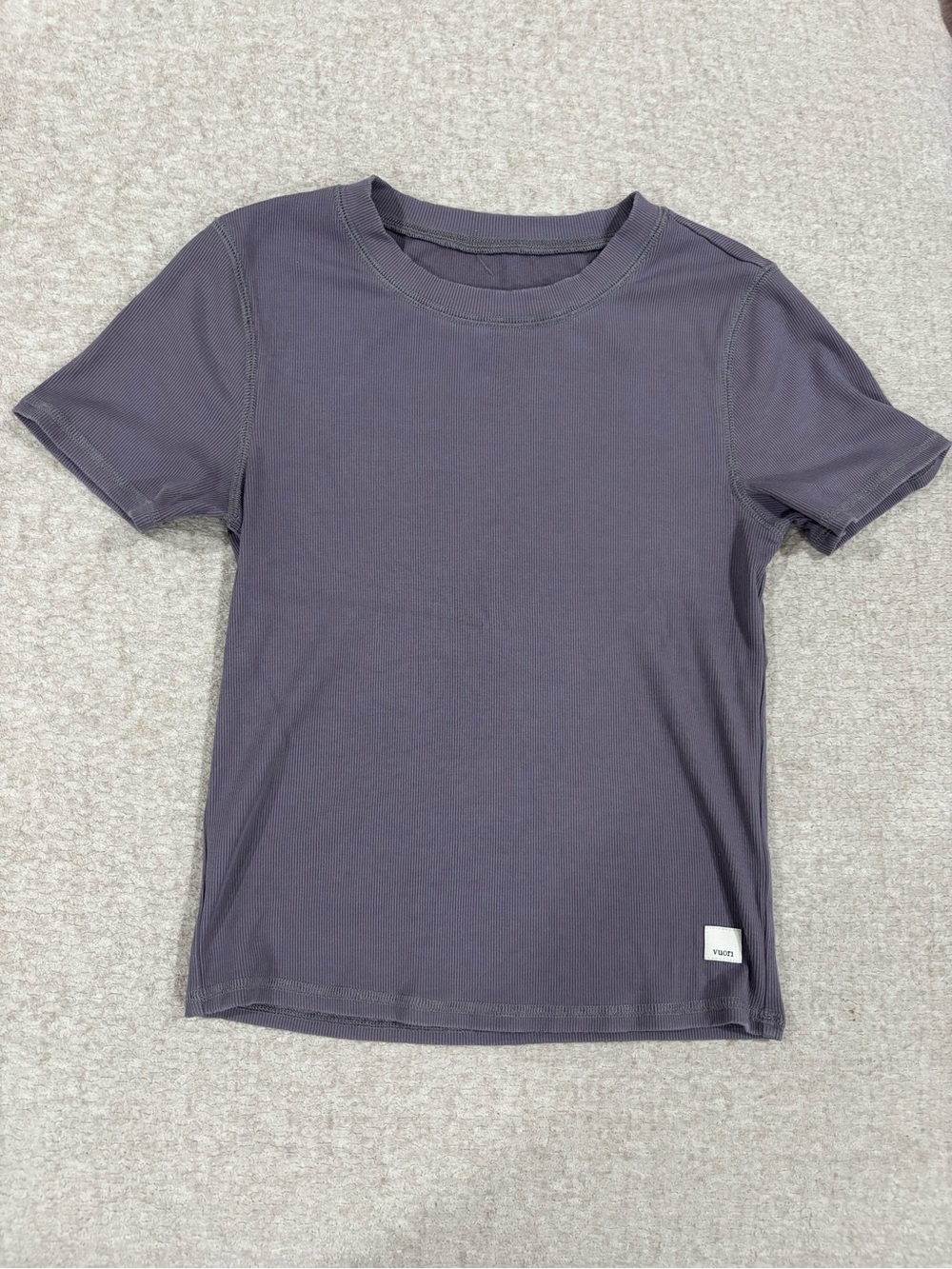Vuori Short Sleeve Tee - Slate Purple